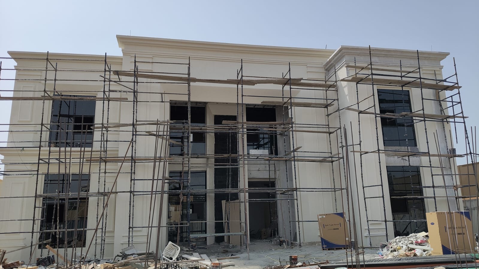 Fast Track building project under construction